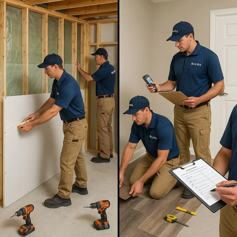 Repairs and Reconstruction process in Cobleskill, NY