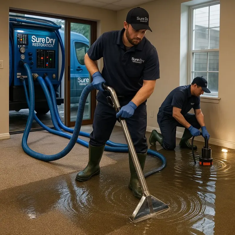 Water Extraction and Removal process in Cobleskill, NY
